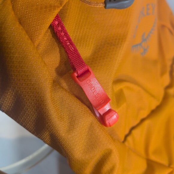 Osprey 3L Katari 3 NEW Grey Orange Sunset Hydration Pack 2.5L Bladder Backpack - Picture 6 of 16